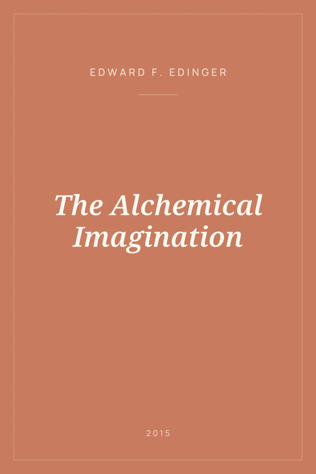 Portada de The Alchemical Imagination