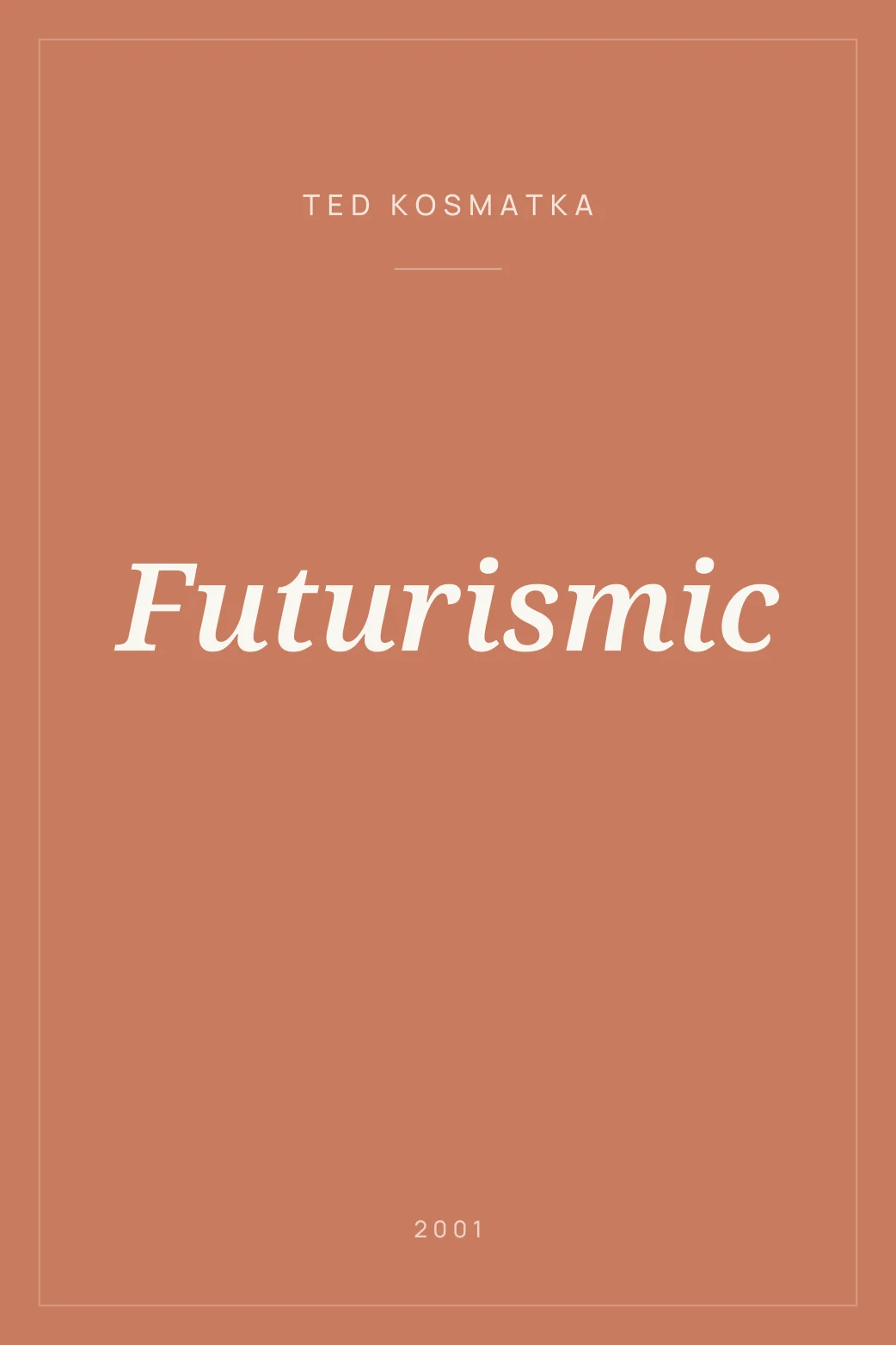 Portada de Futurismic