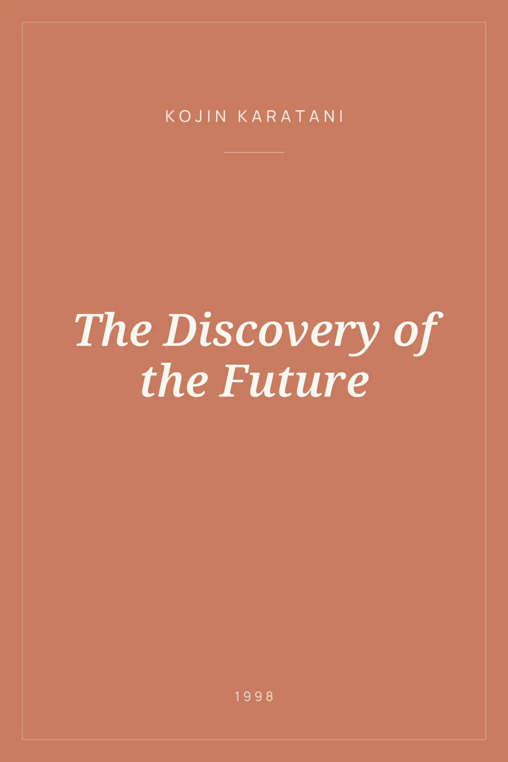 Portada de The Discovery of the Future