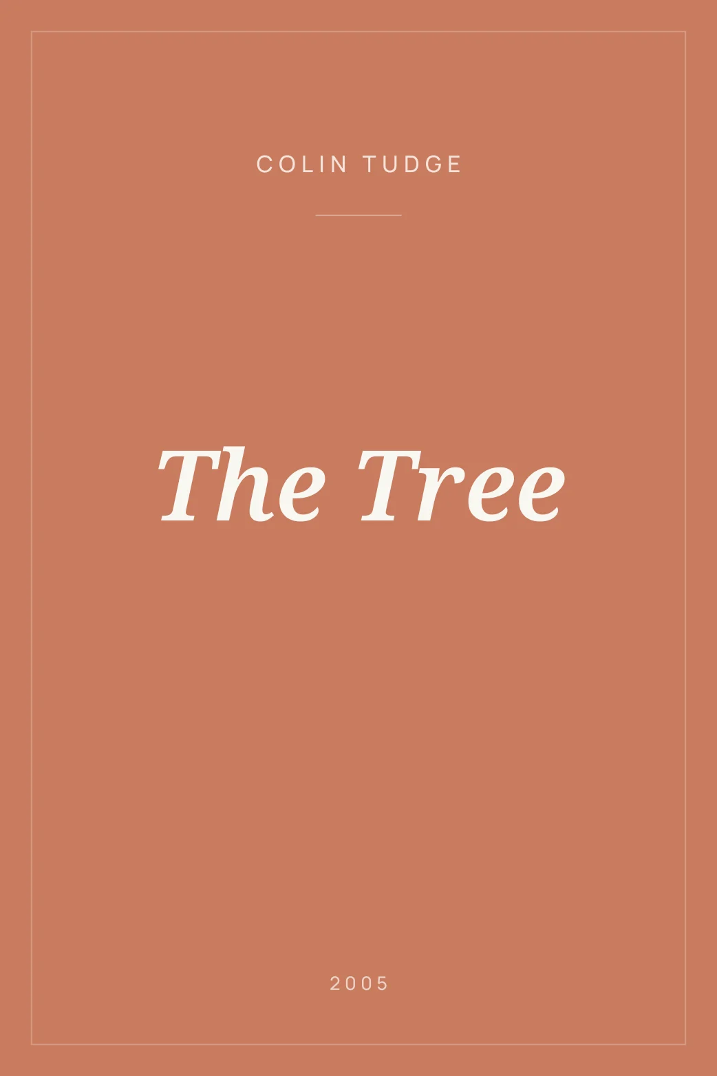 Portada de The Tree