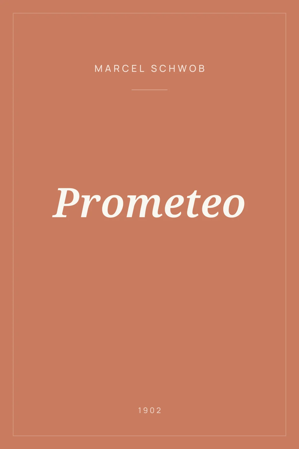 Portada de Prometeo