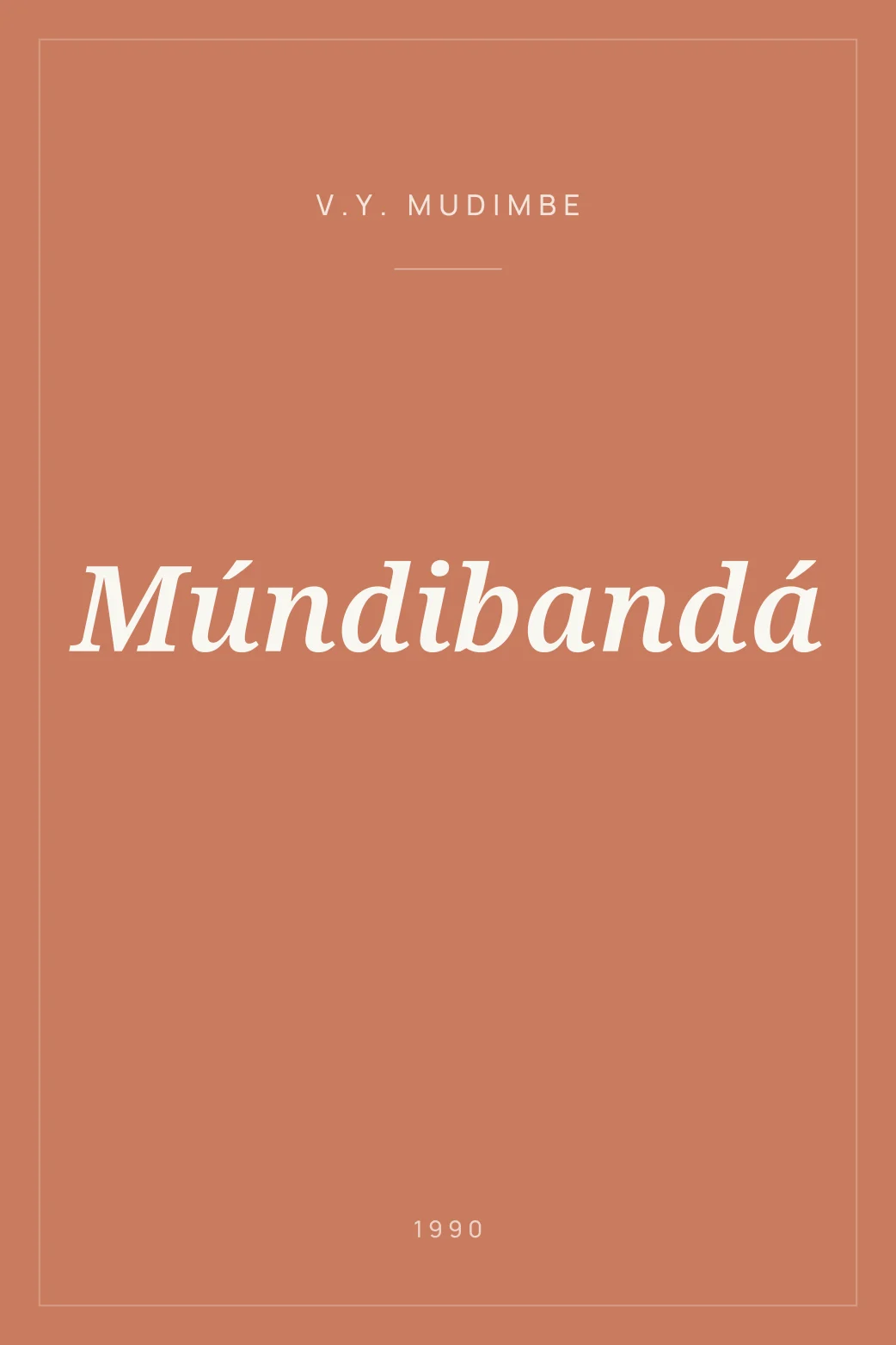 Portada de Múndibandá