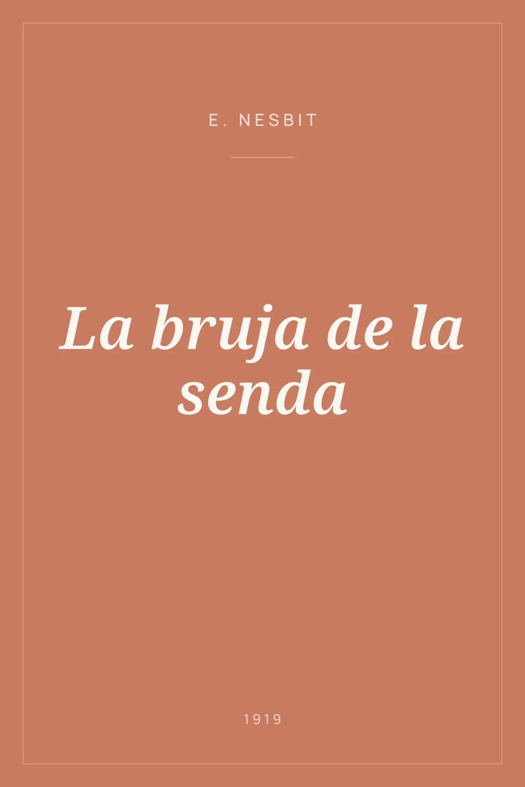 Portada de La bruja de la senda