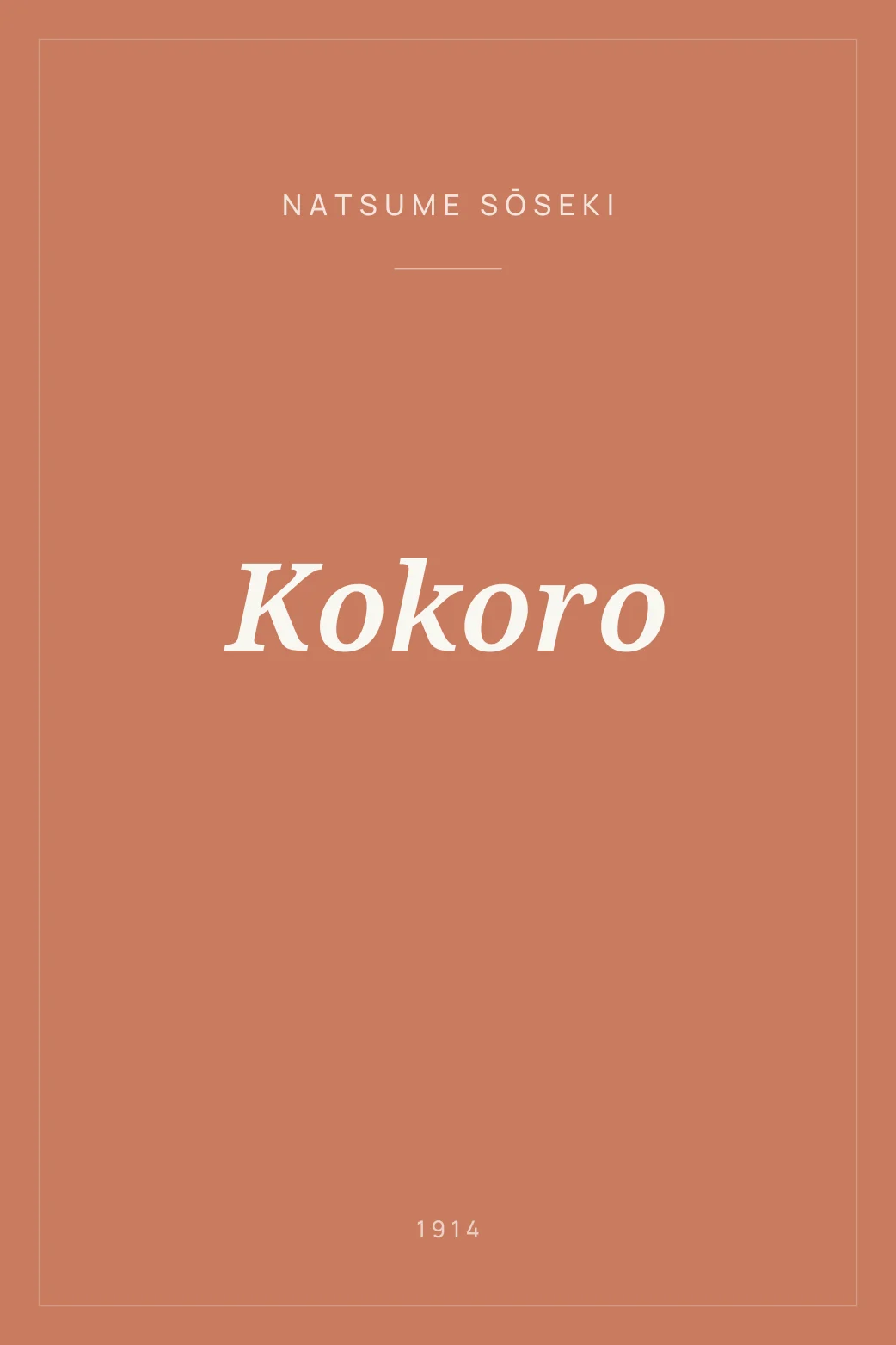 Portada de Kokoro