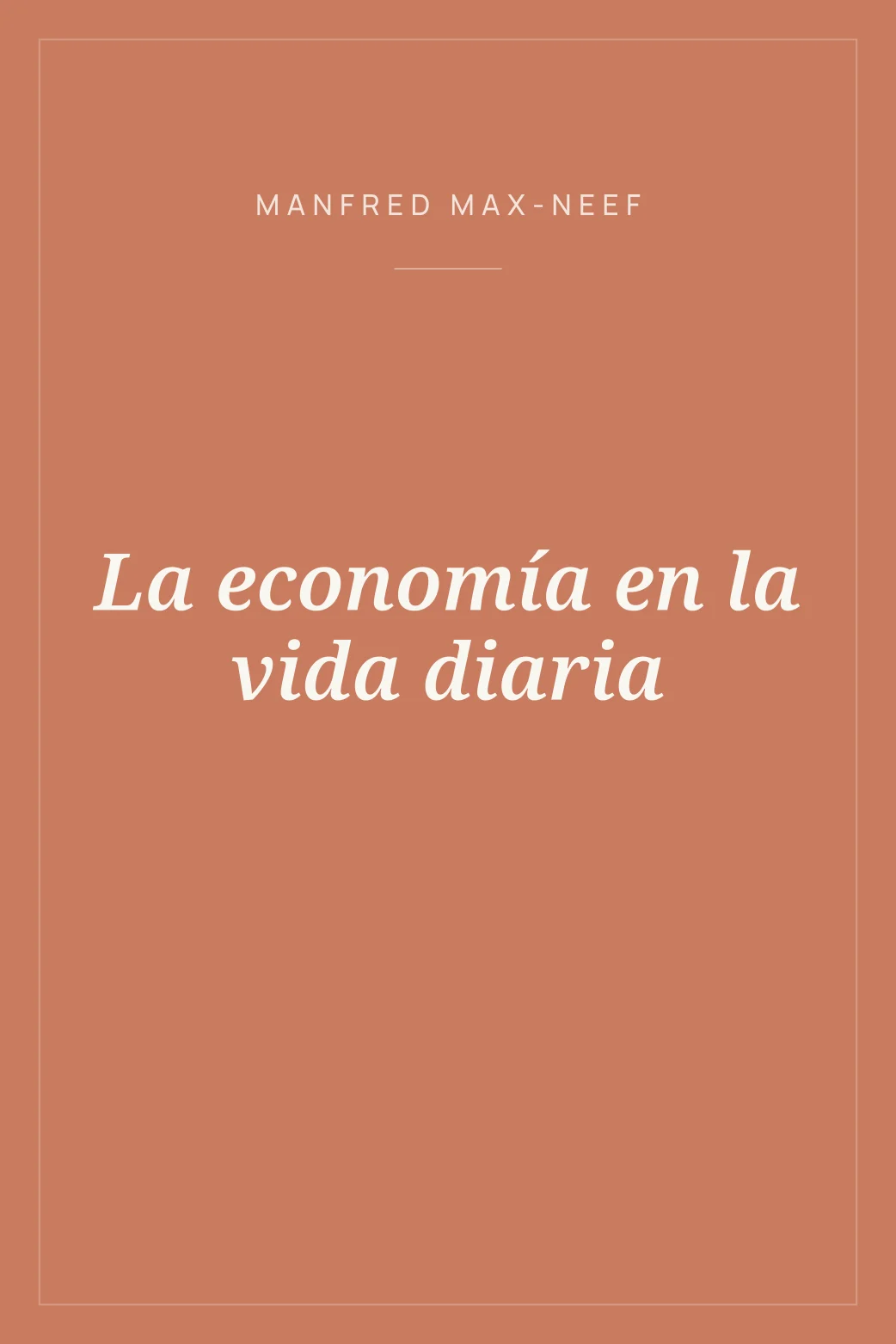 Portada de La economía en la vida diaria
