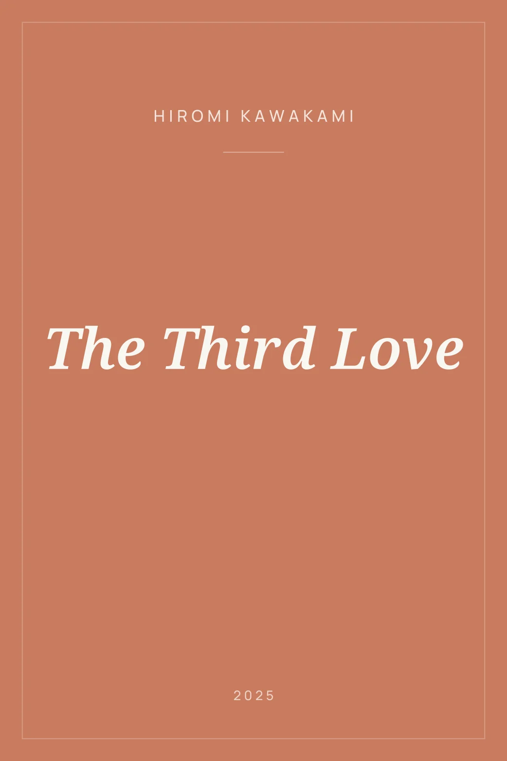 Portada de The Third Love