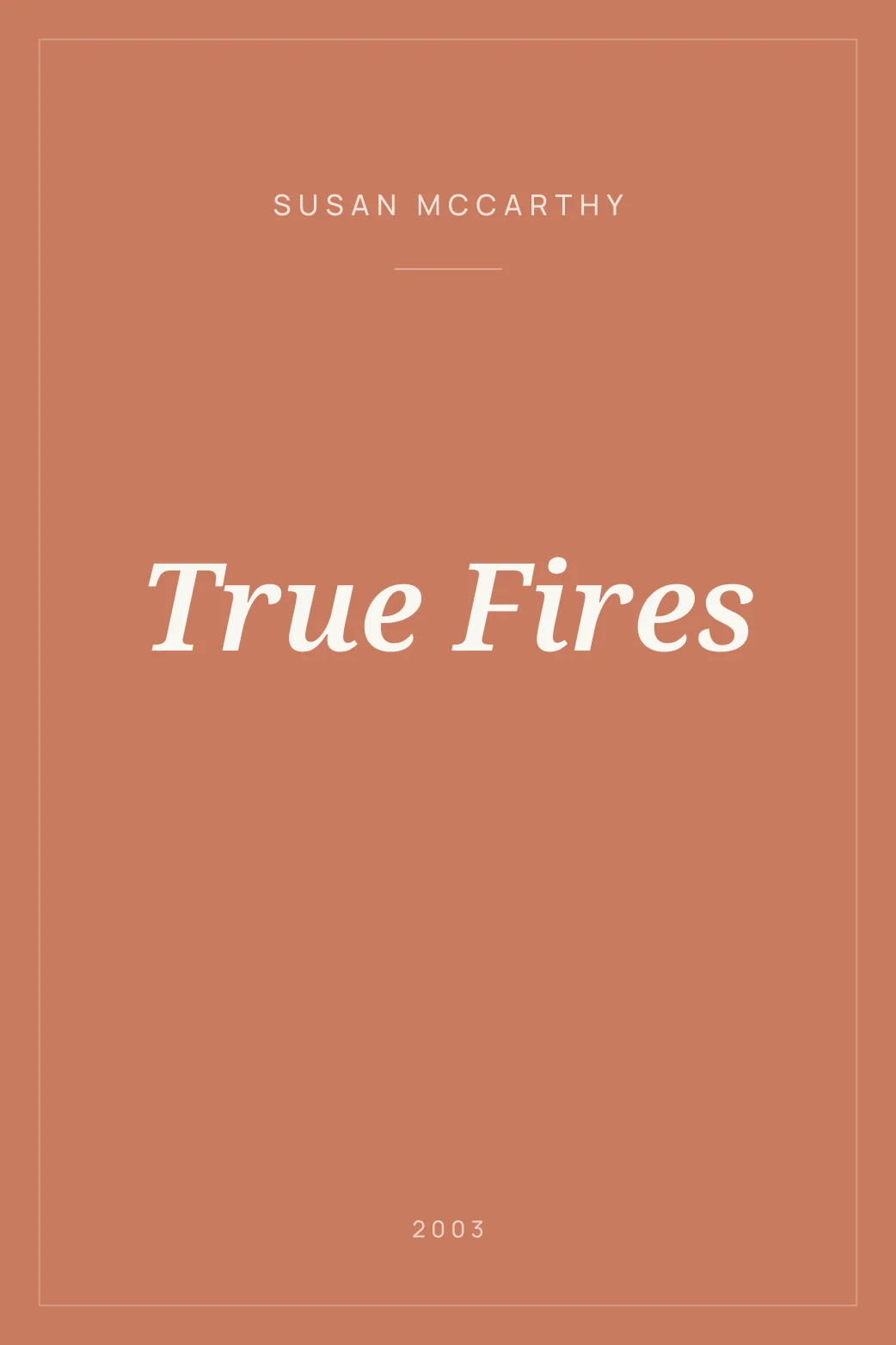 Portada de True Fires