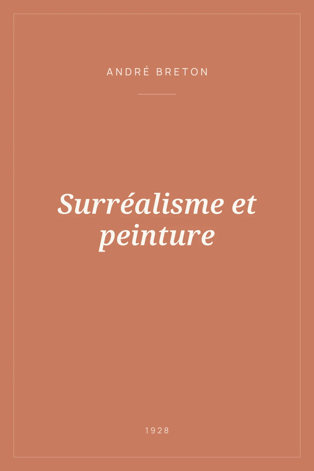 Portada de Surréalisme et peinture