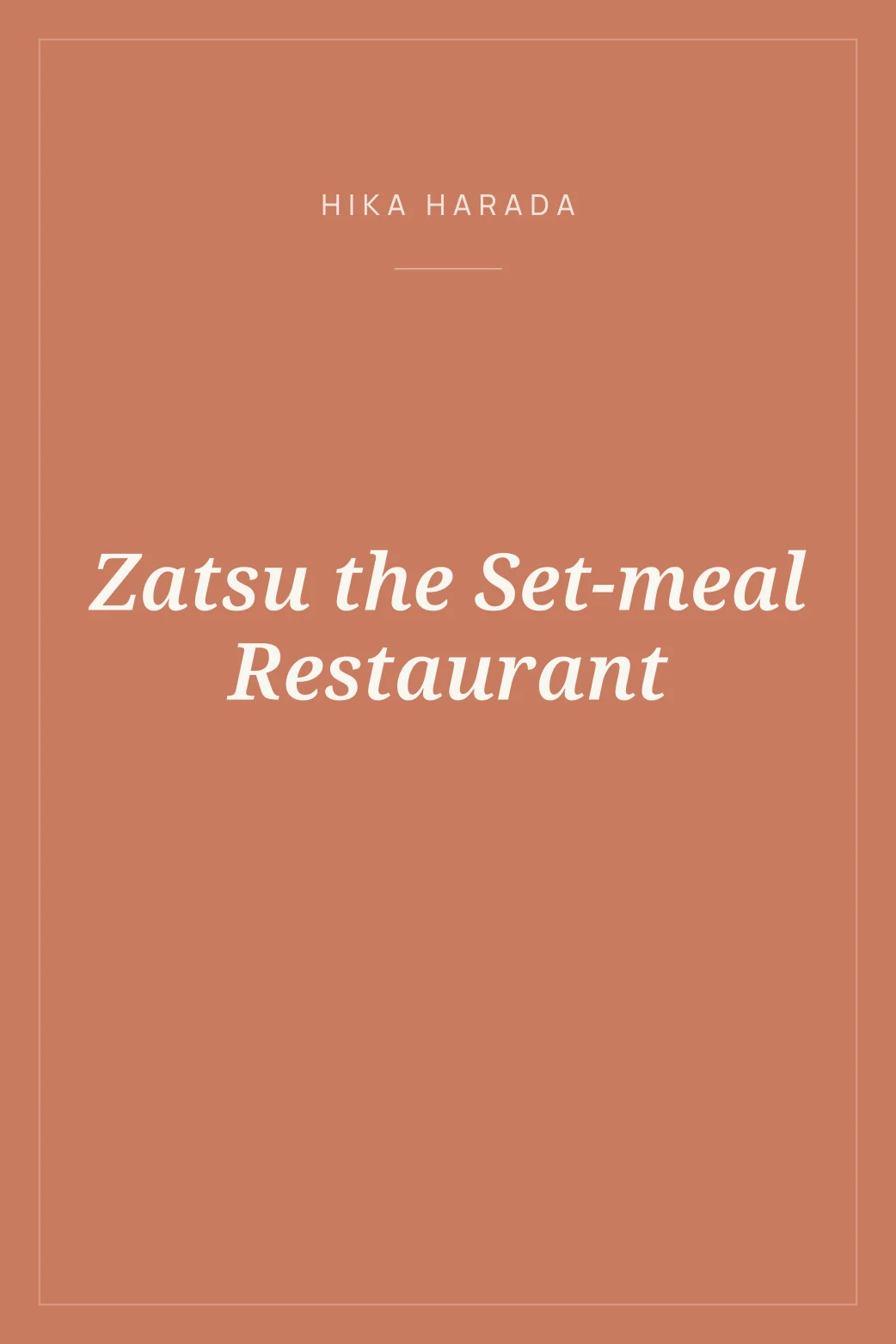 Portada de Zatsu the Set-meal Restaurant
