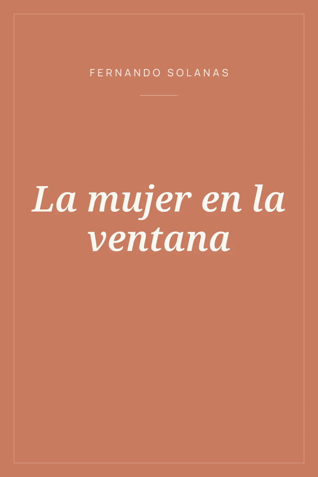 Portada de La mujer en la ventana