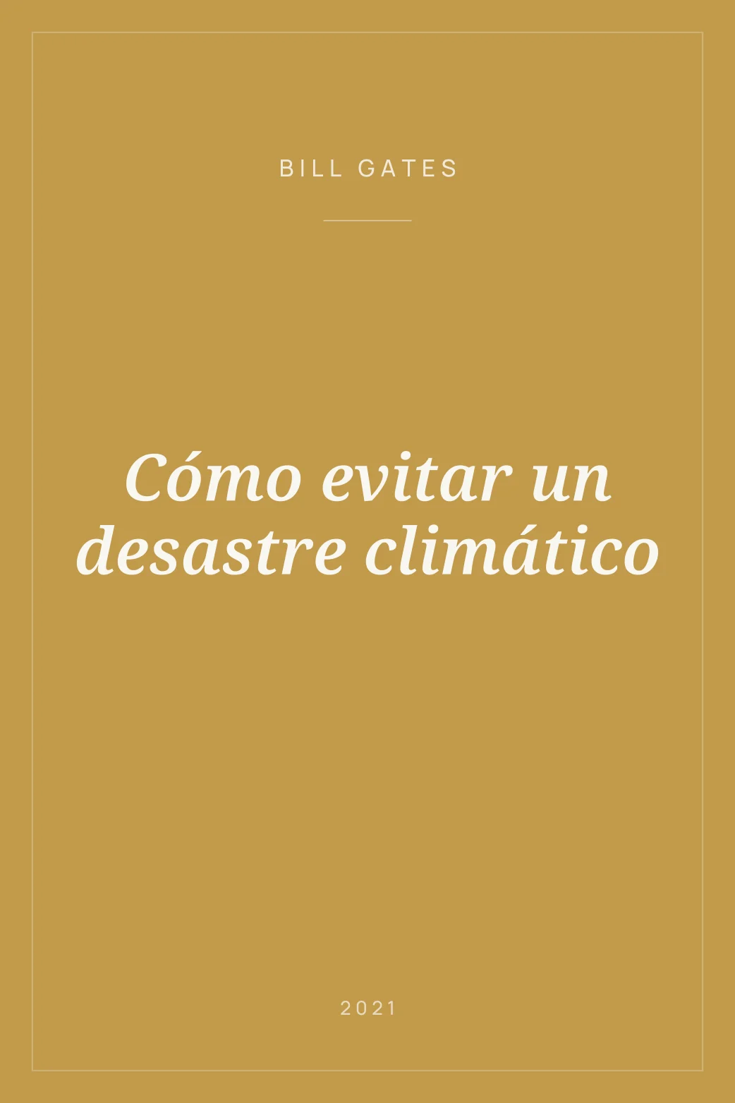 Portada de Cómo evitar un desastre climático