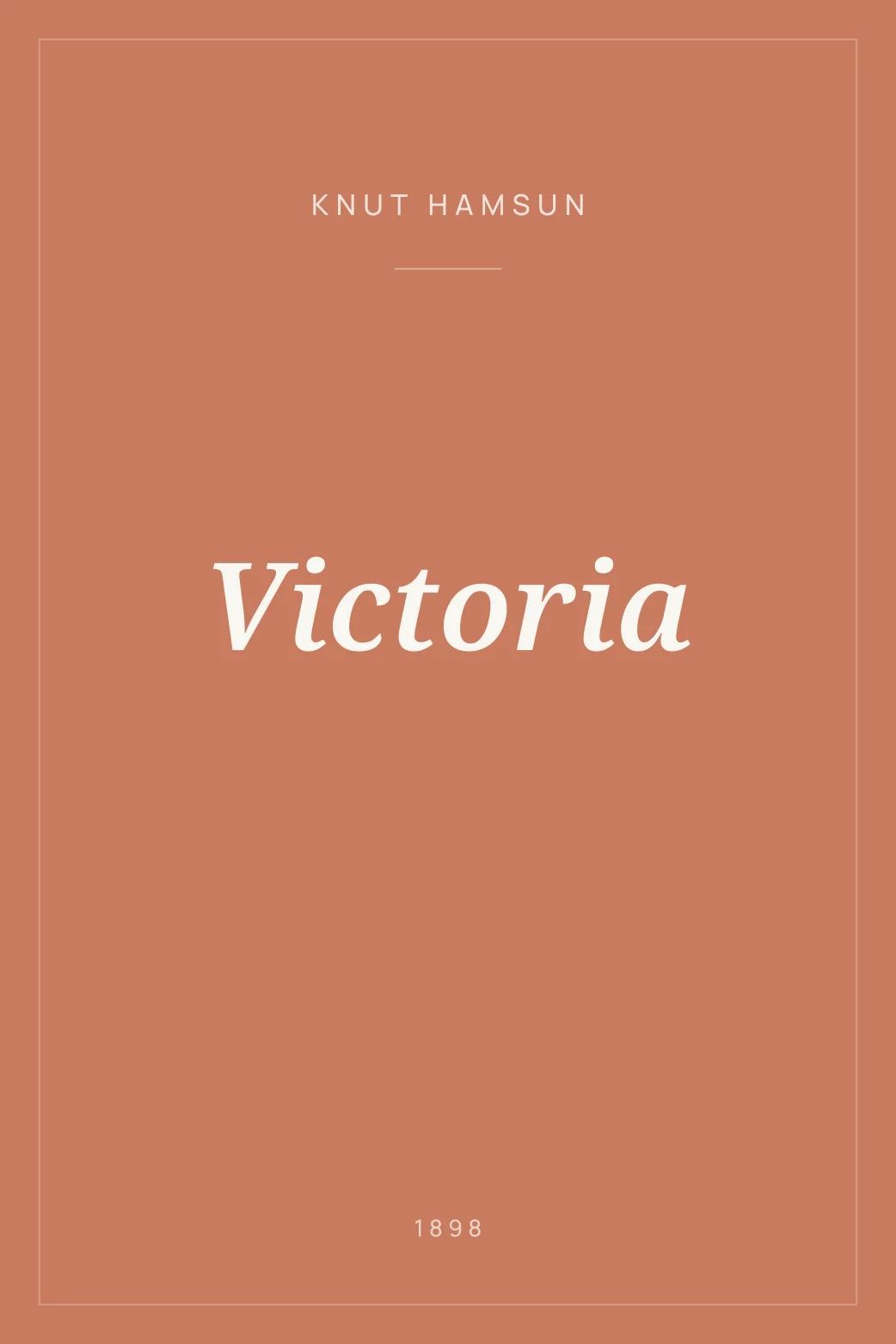 Portada de Victoria