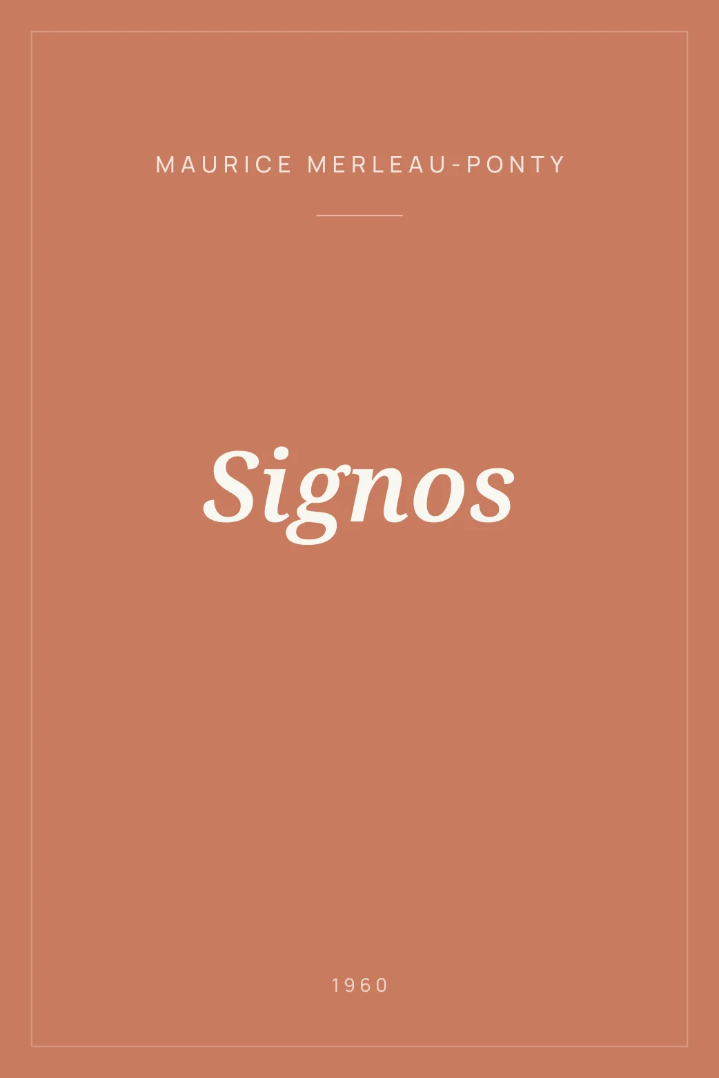 Portada de Signos