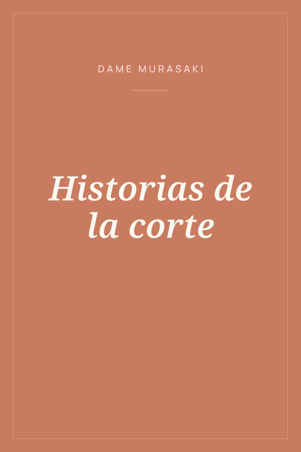 Portada de Historias de la corte
