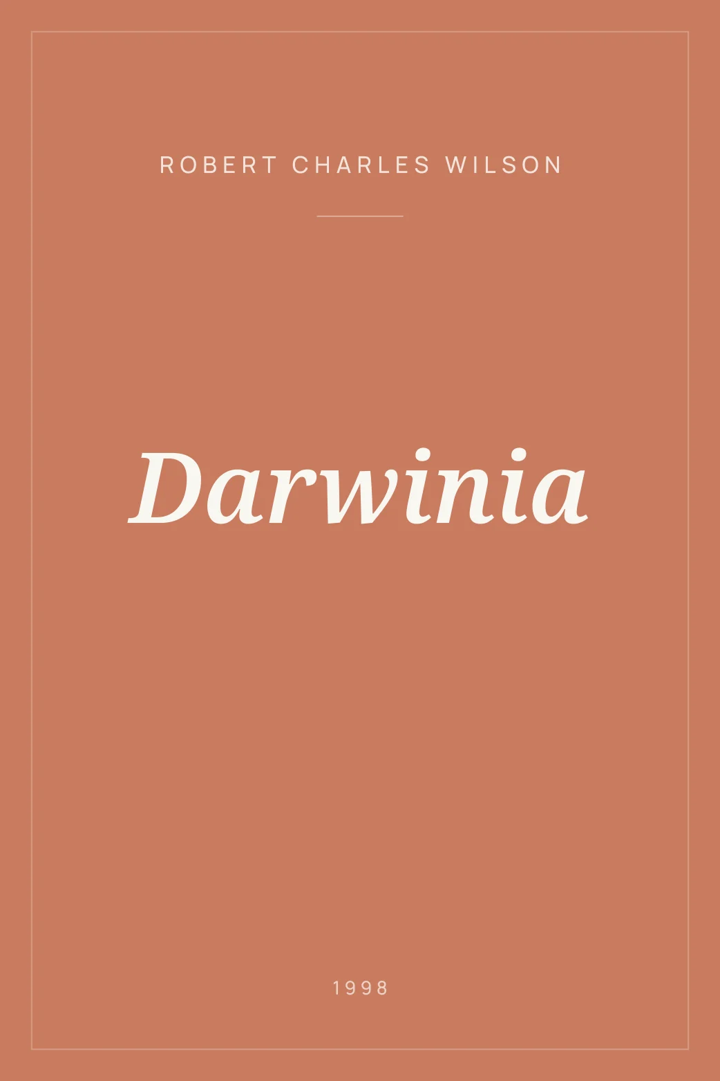Portada de Darwinia