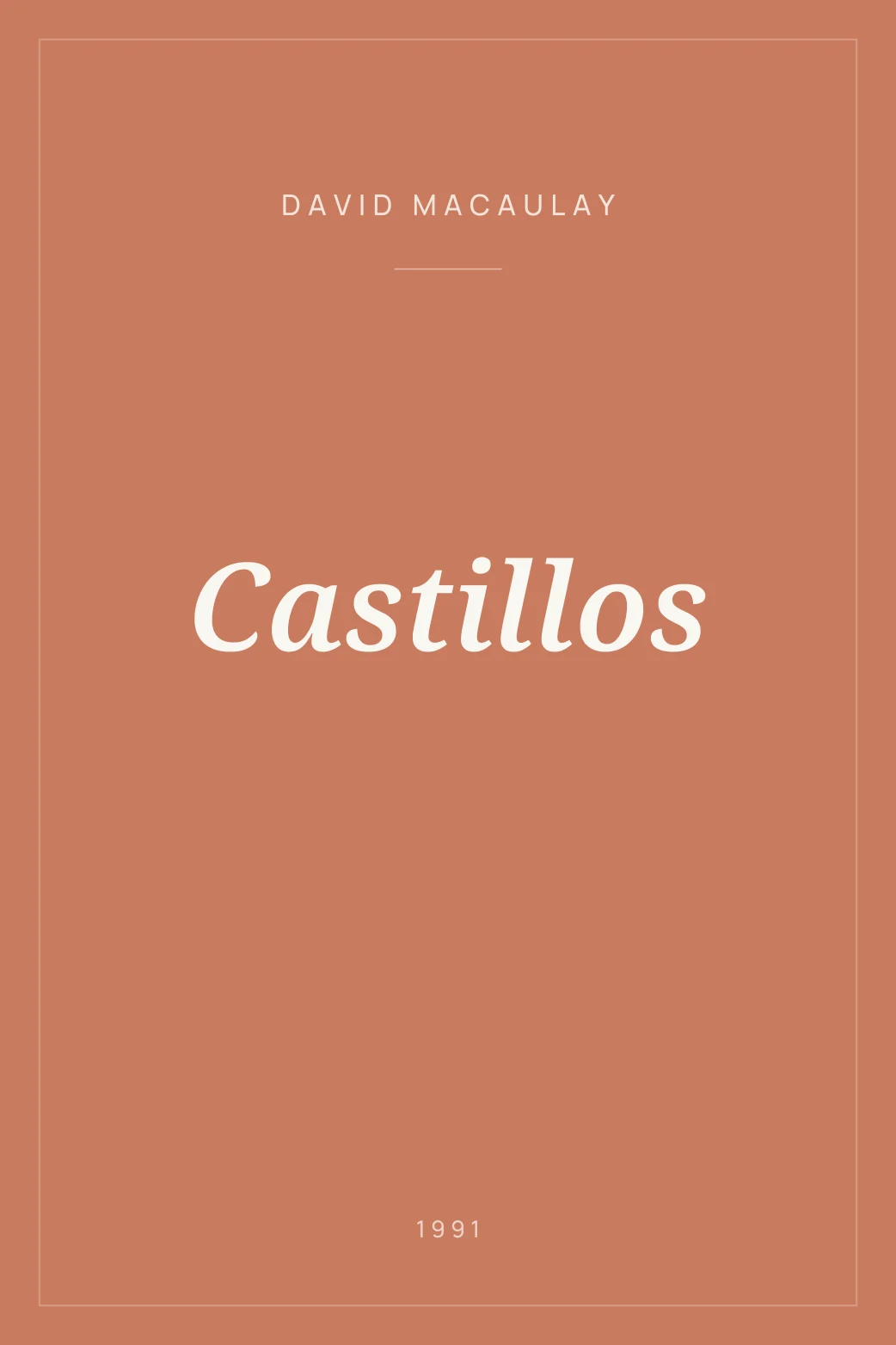 Portada de Castillos