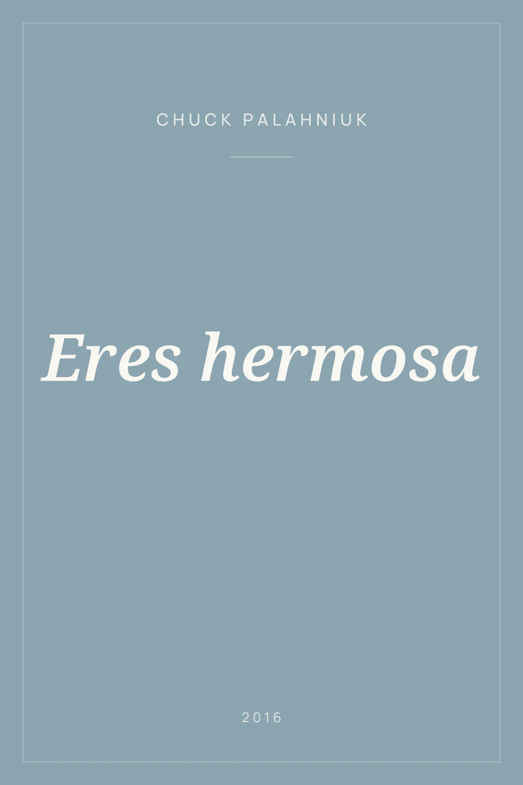 Portada de Eres hermosa