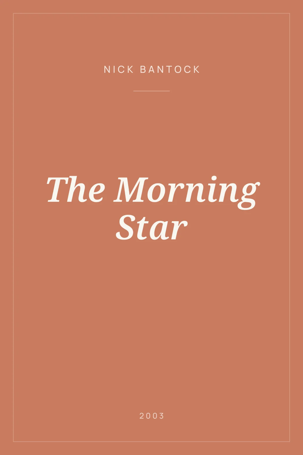Portada de The Morning Star