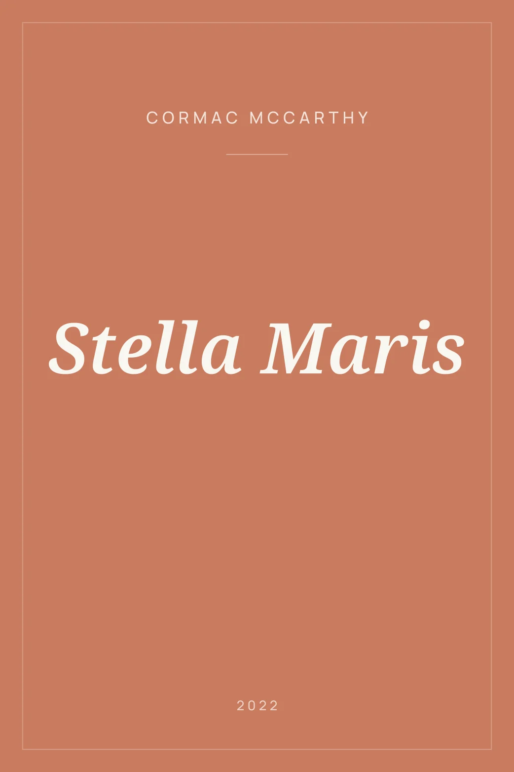 Portada de Stella Maris
