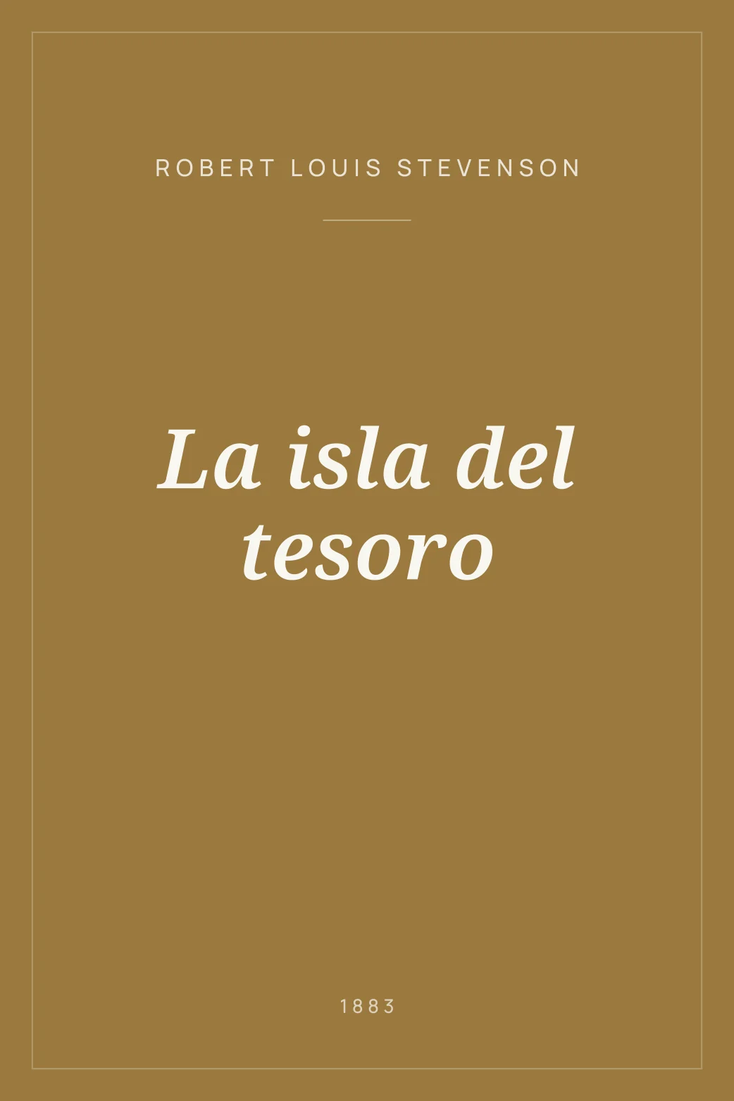 Portada de La isla del tesoro