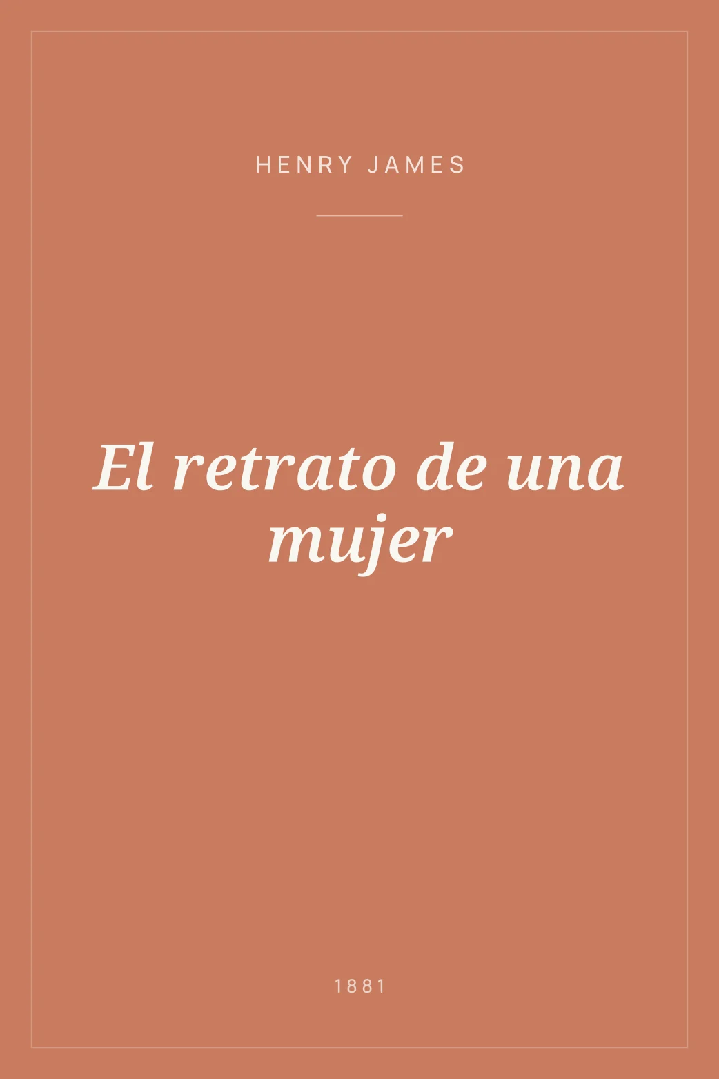 Portada de El retrato de una mujer