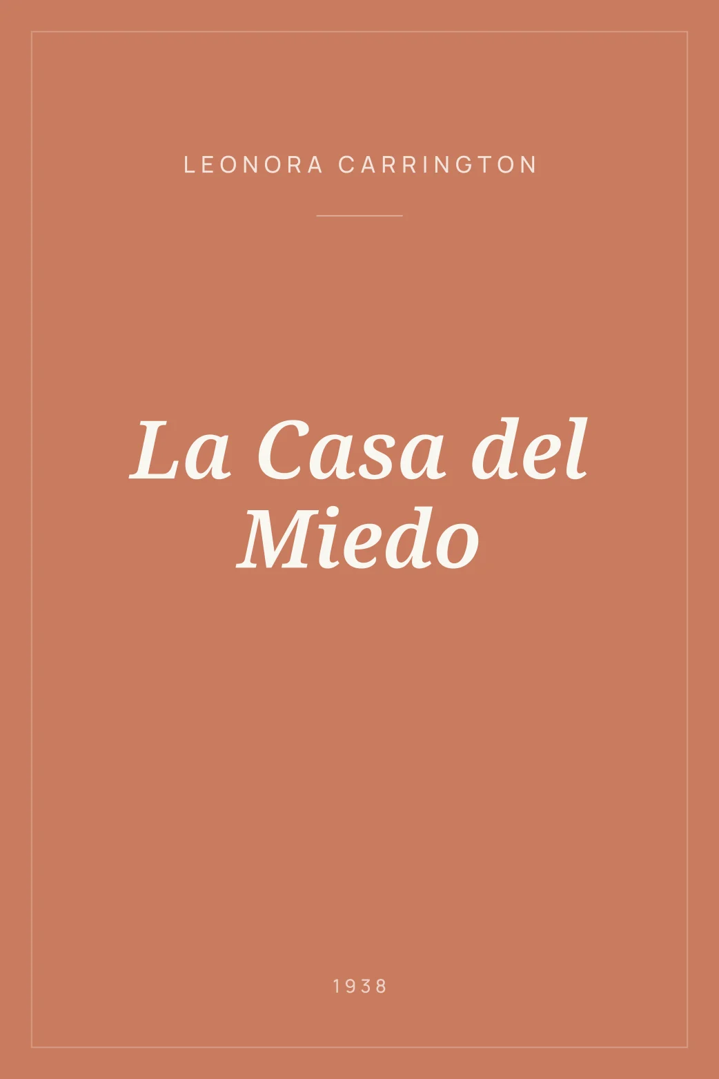 Portada de La Casa del Miedo