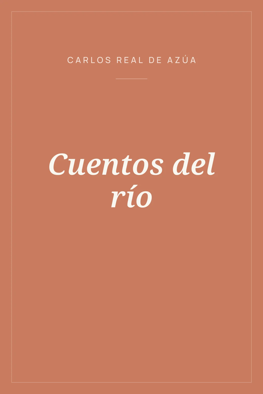 Portada de Cuentos del río