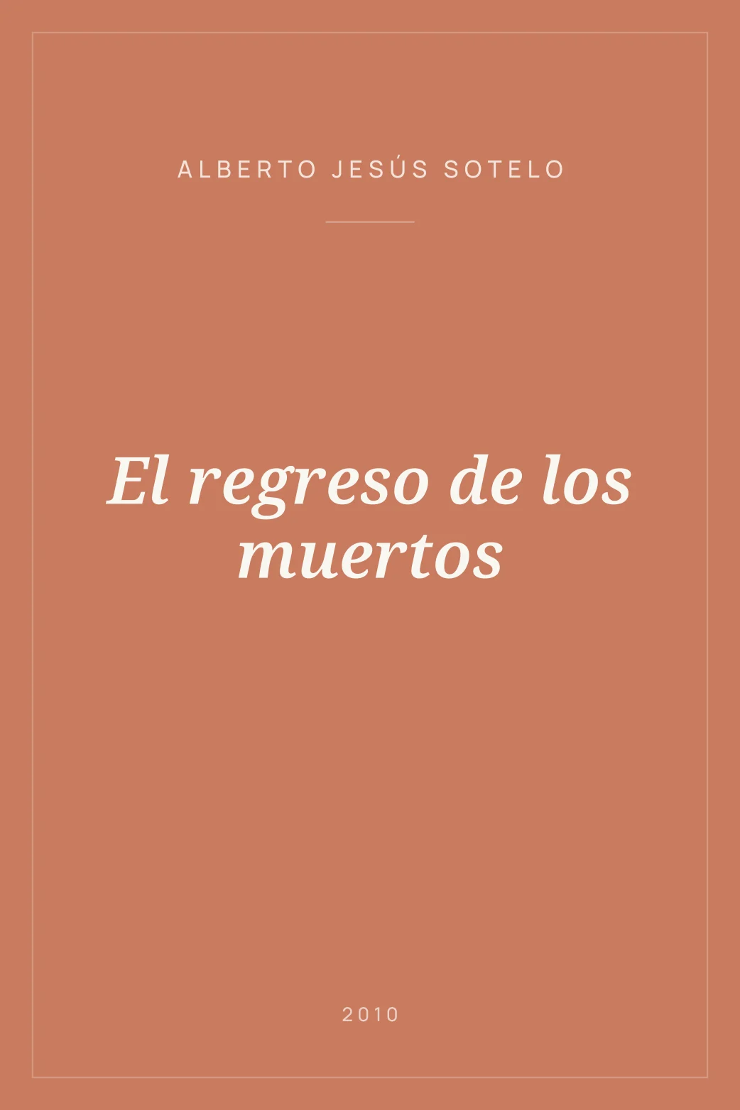 Portada de El regreso de los muertos