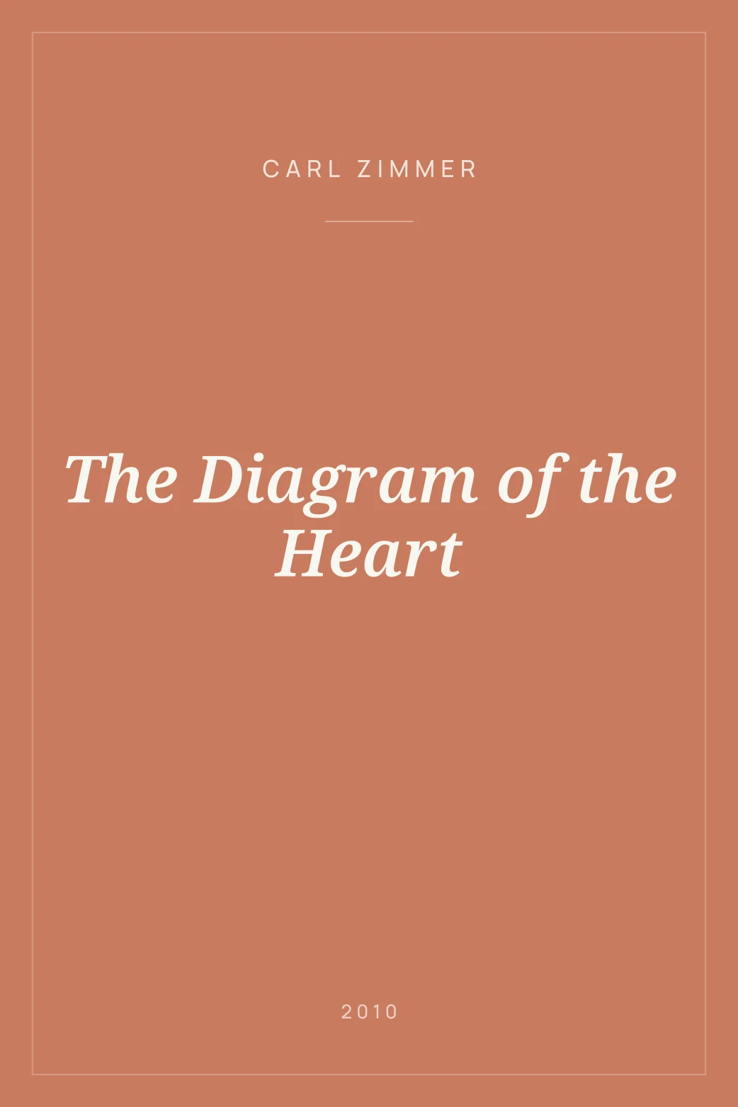 Portada de The Diagram of the Heart