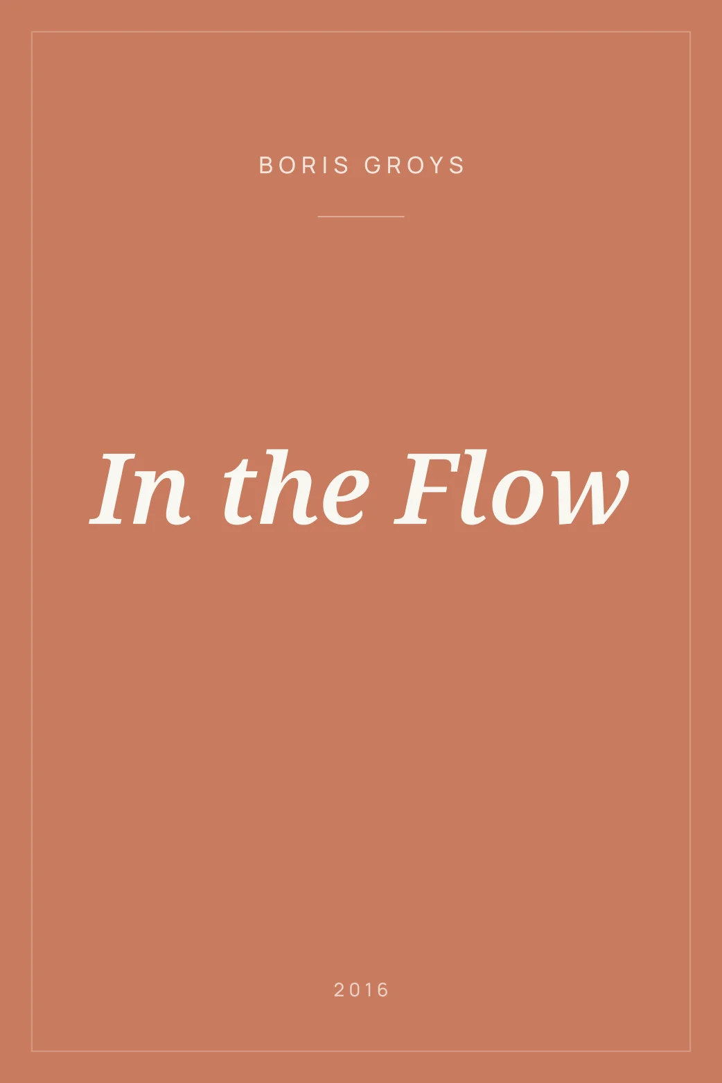Portada de In the Flow