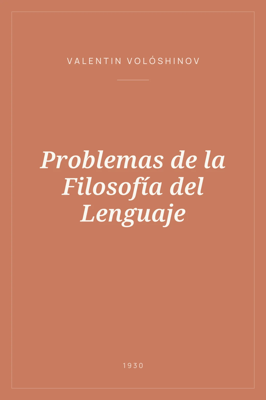 Portada de Problemas de la Filosofía del Lenguaje