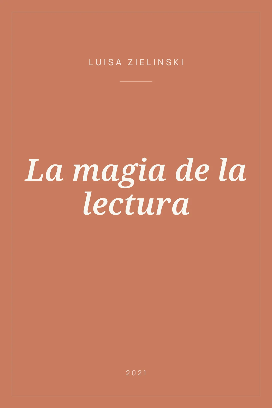 Portada de La magia de la lectura