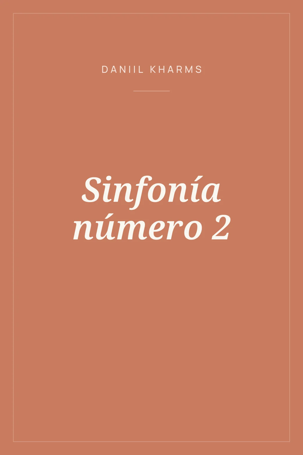 Portada de Sinfonía número 2