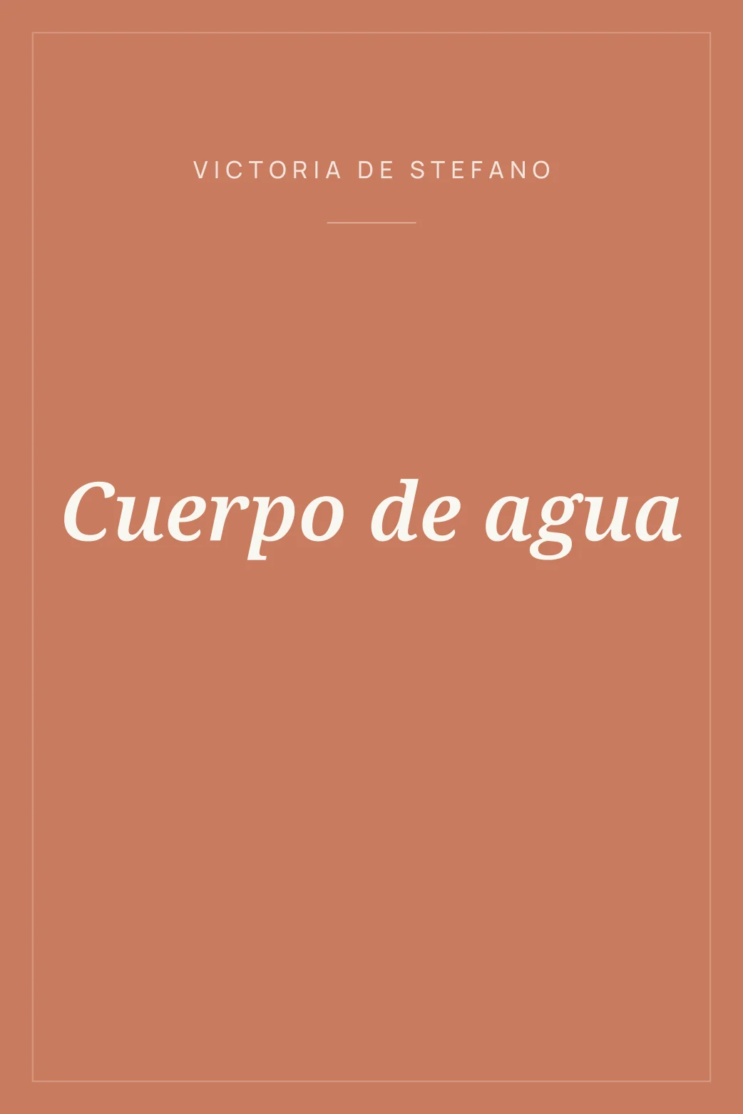 Portada de Cuerpo de agua