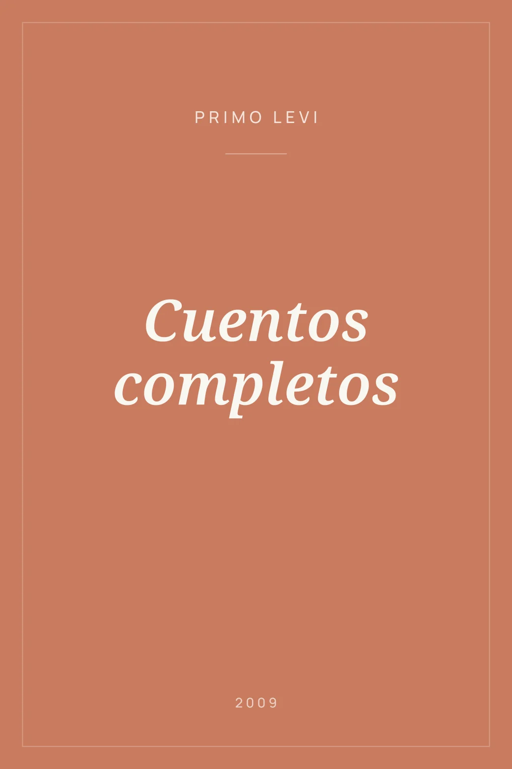 Portada de Cuentos completos