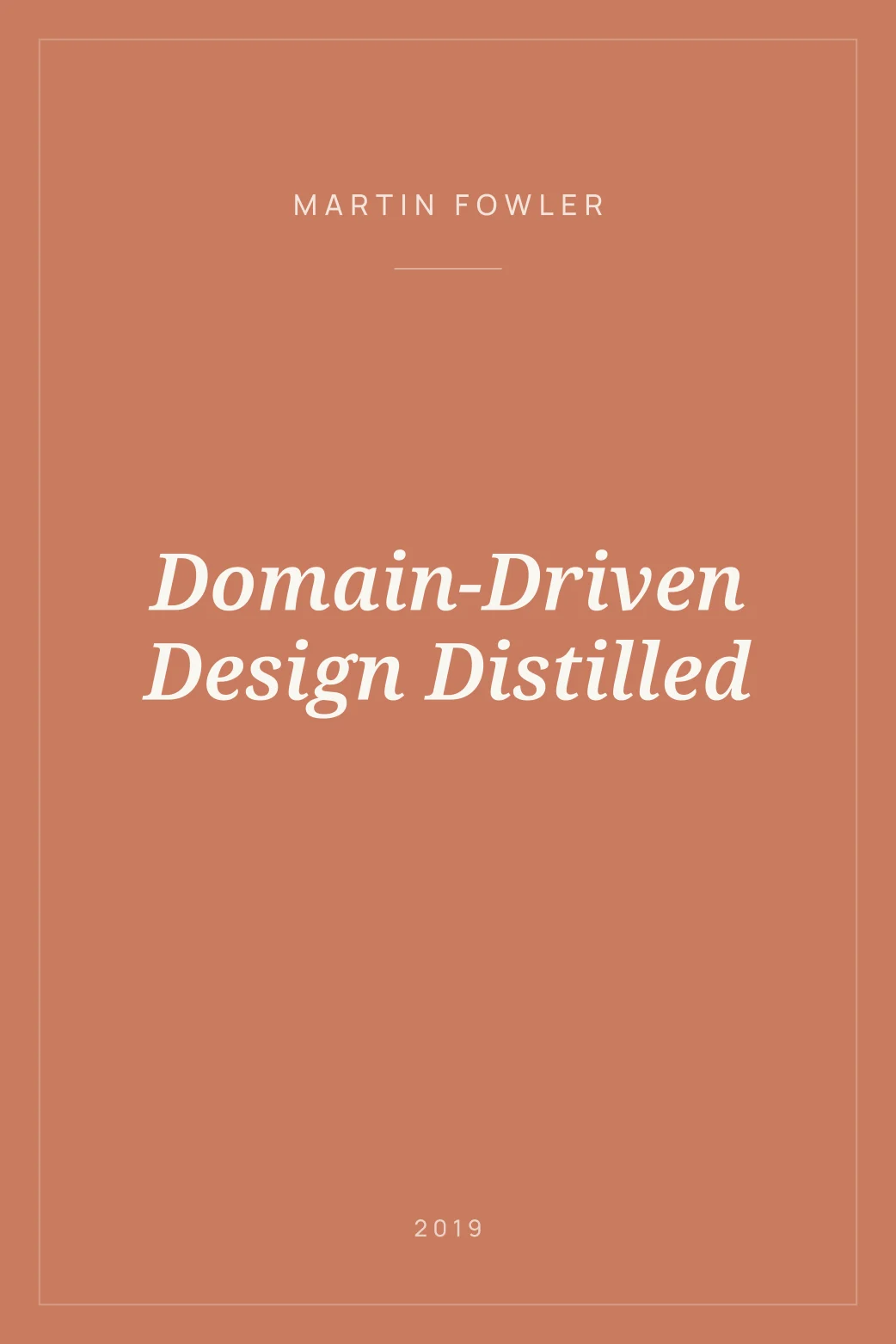 Portada de Domain-Driven Design Distilled