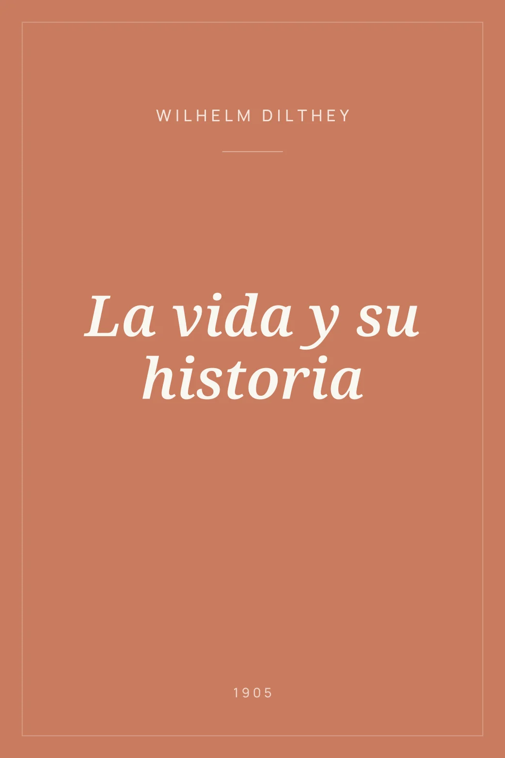 Portada de La vida y su historia