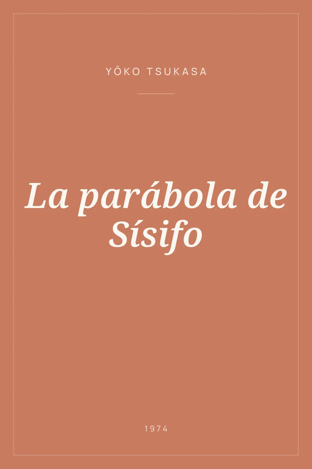 Portada de La parábola de Sísifo