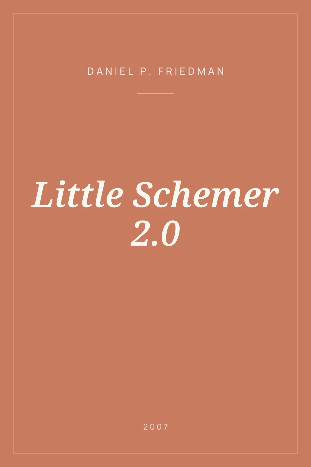 Portada de Little Schemer 2.0