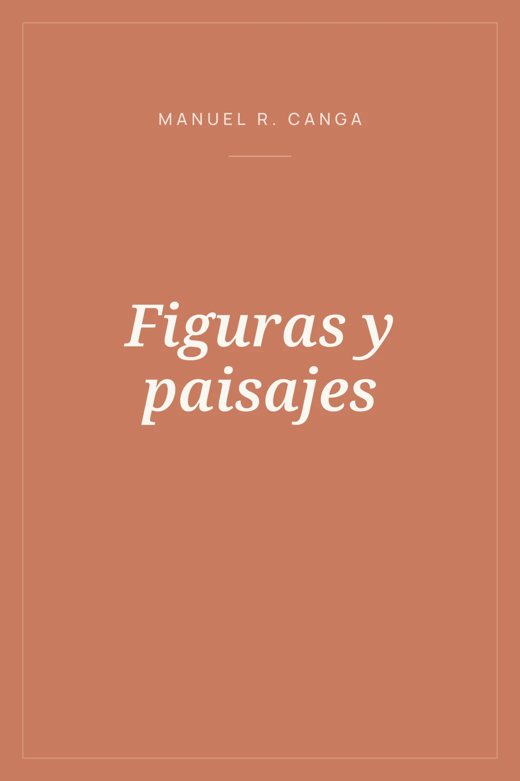 Portada de Figuras y paisajes