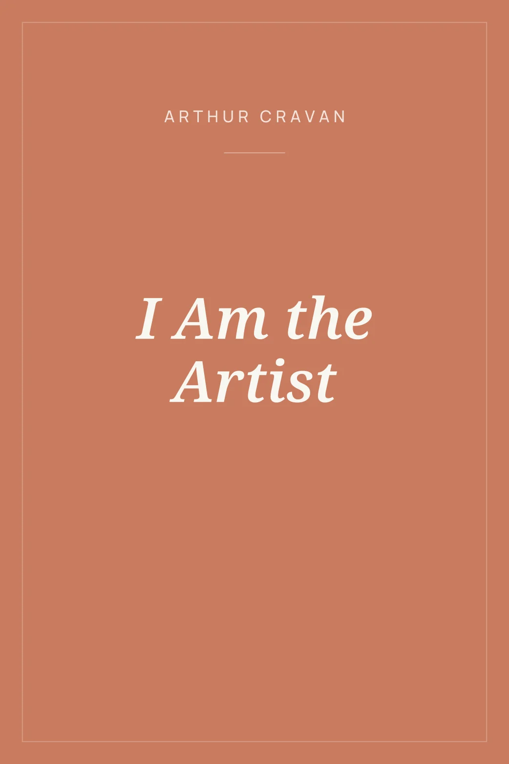 Portada de I Am the Artist