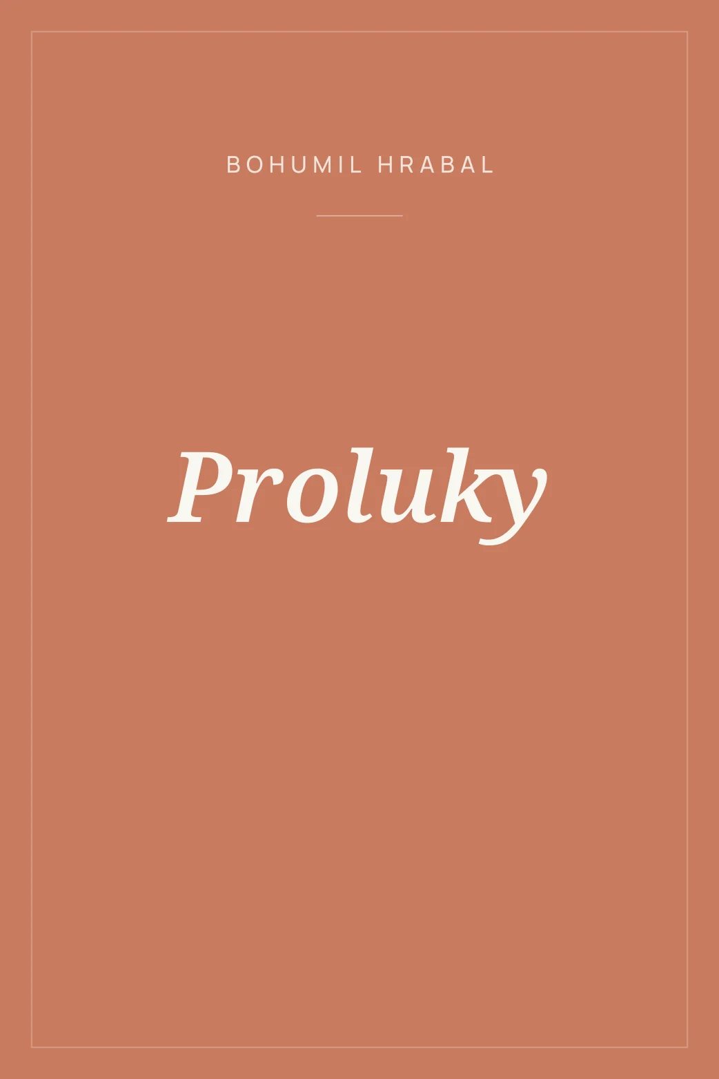 Portada de Proluky