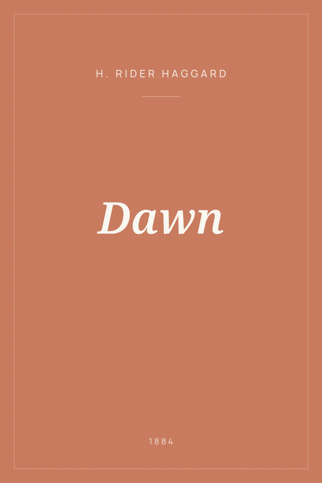 Portada de Dawn