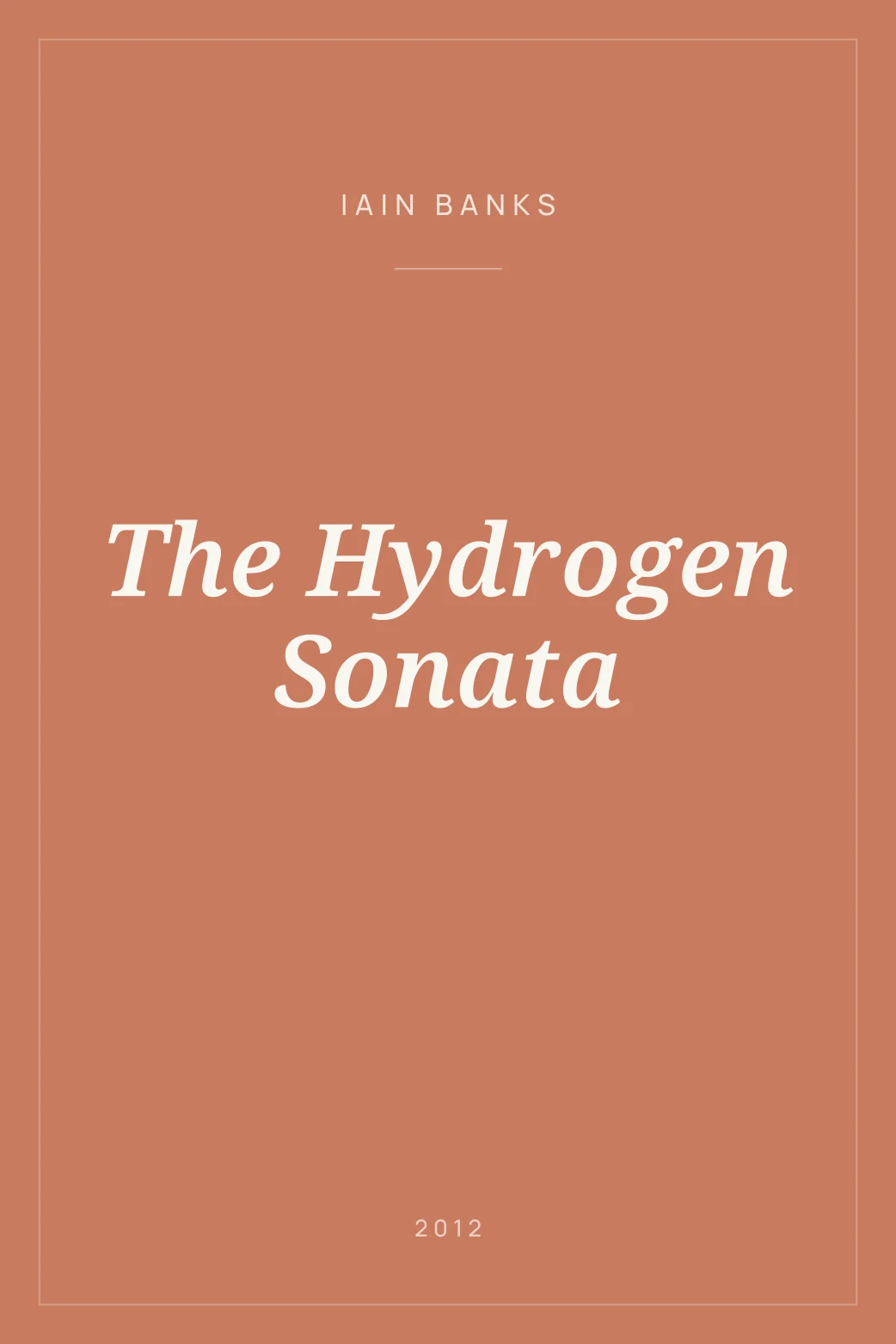 Portada de The Hydrogen Sonata