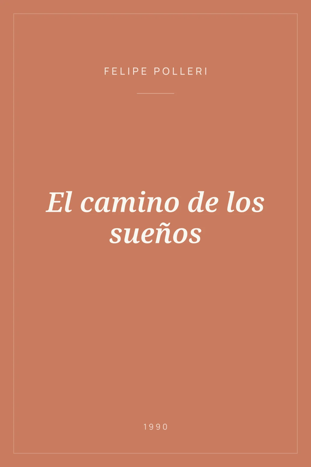 Portada de El camino de los sueños