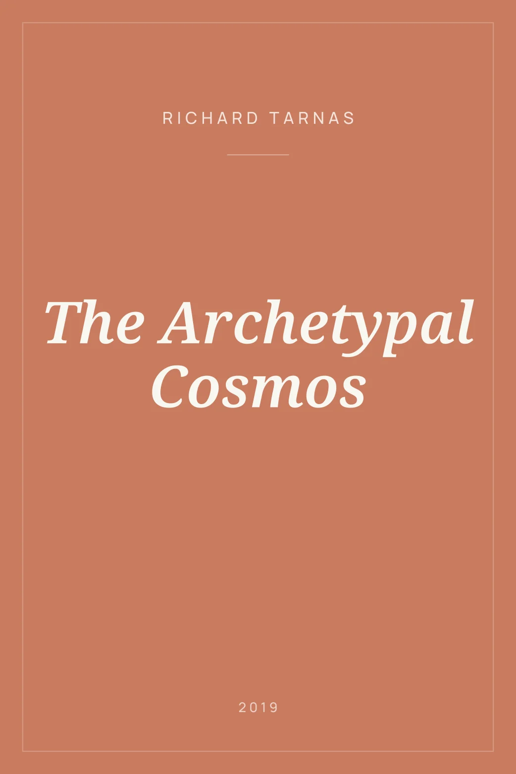 Portada de The Archetypal Cosmos