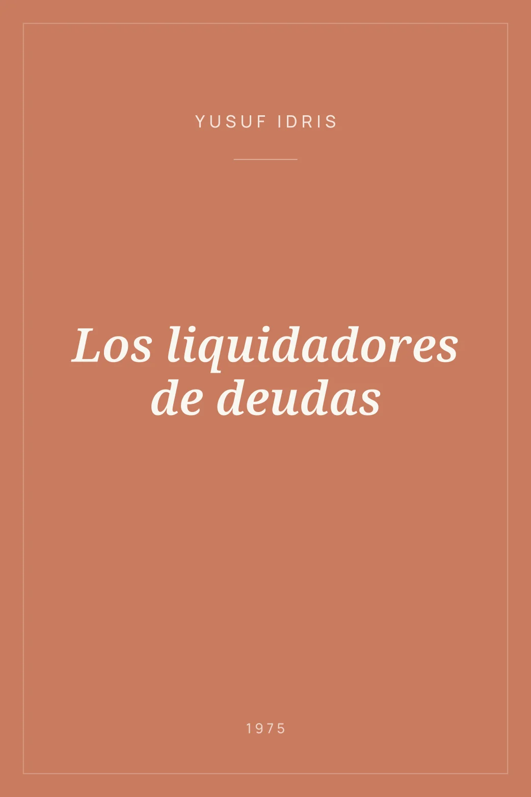 Portada de Los liquidadores de deudas