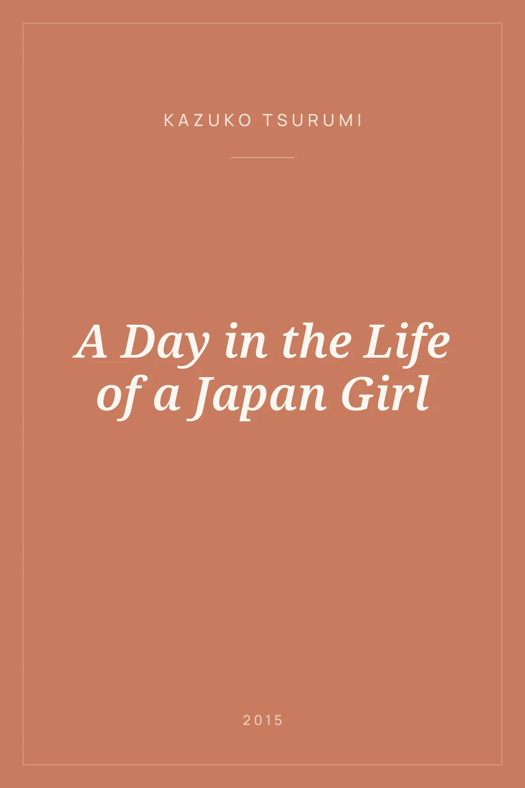 Portada de A Day in the Life of a Japan Girl