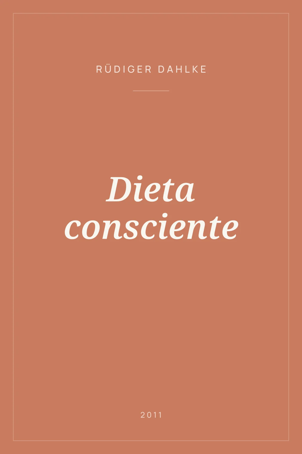 Portada de Dieta consciente