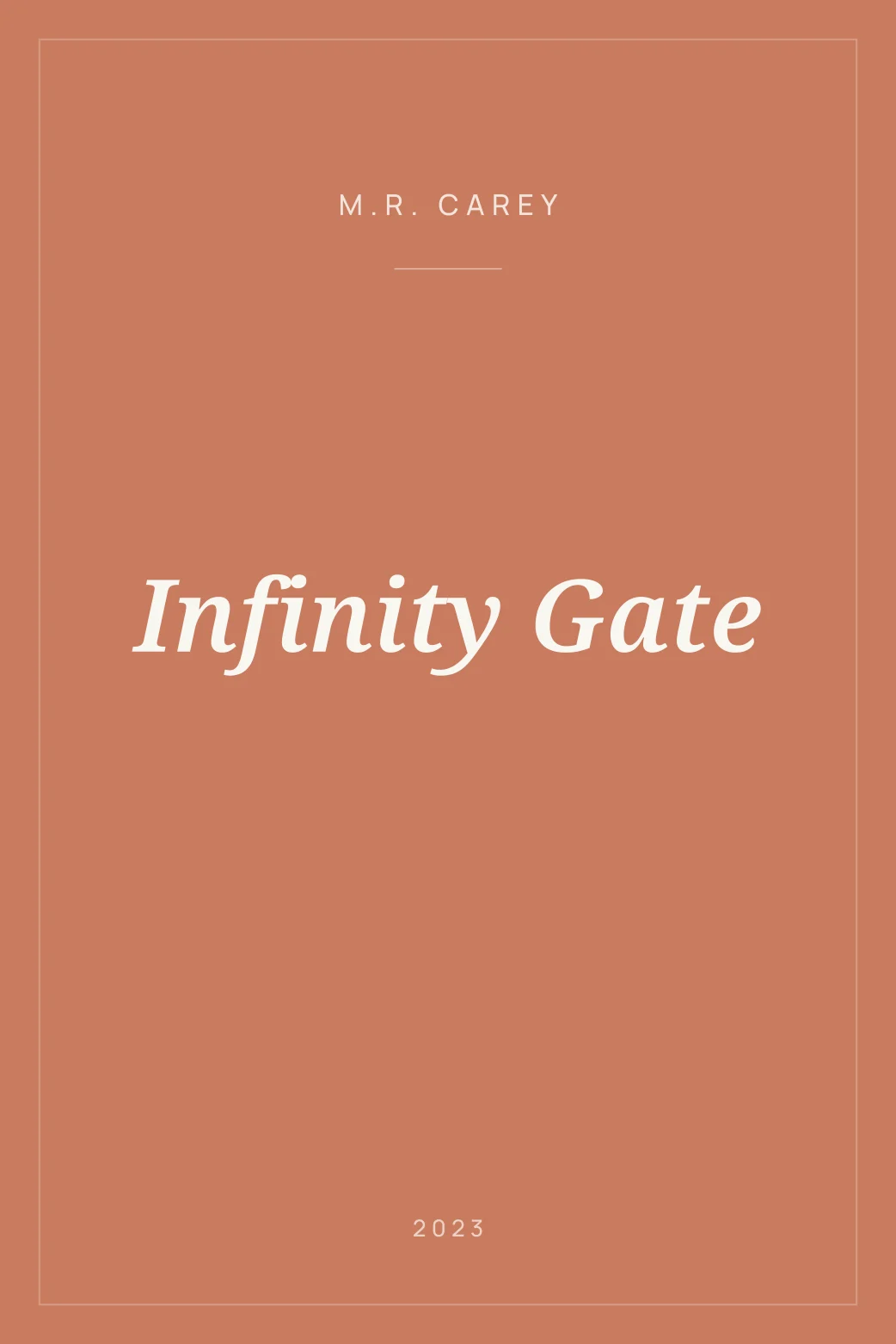 Portada de Infinity Gate